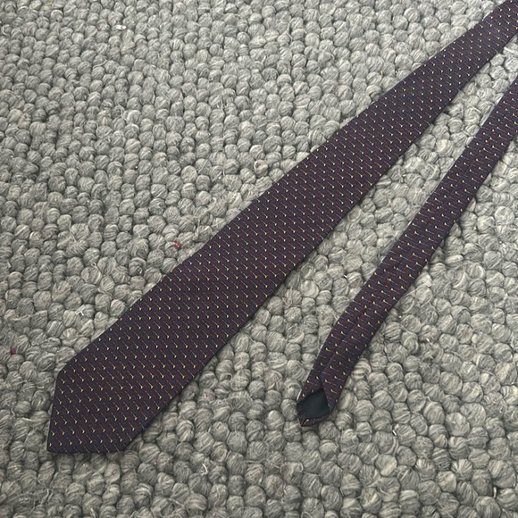 Brooks Brothers Blue Red Printed Tie - Picture 1 of 5